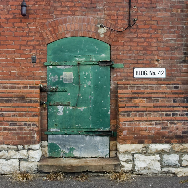 Green Door on Mill Street