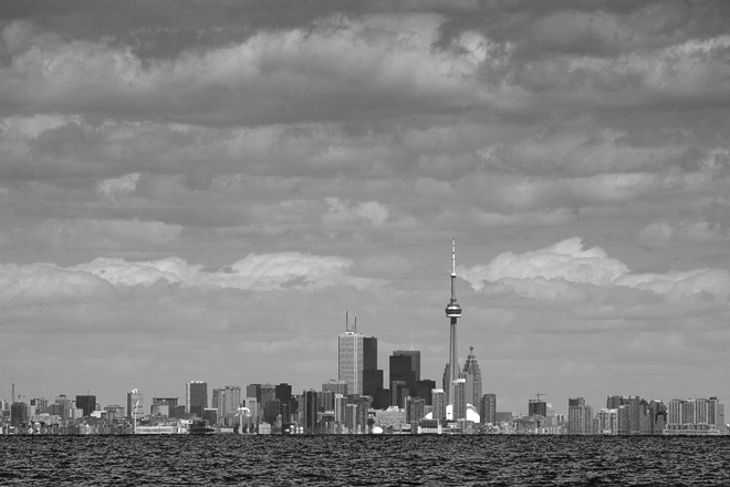 Toronto Skyline in April