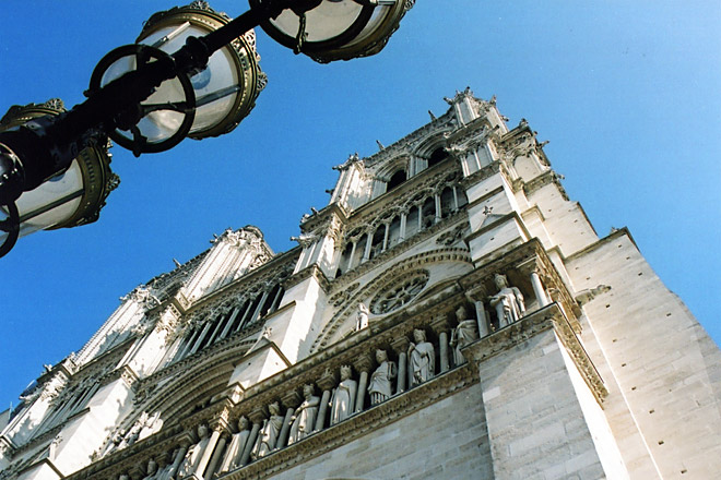 Outside Notre Dame